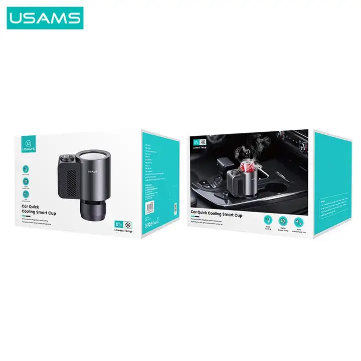 USAMS US-ZB230 Car Quick Cooling Smart Cup