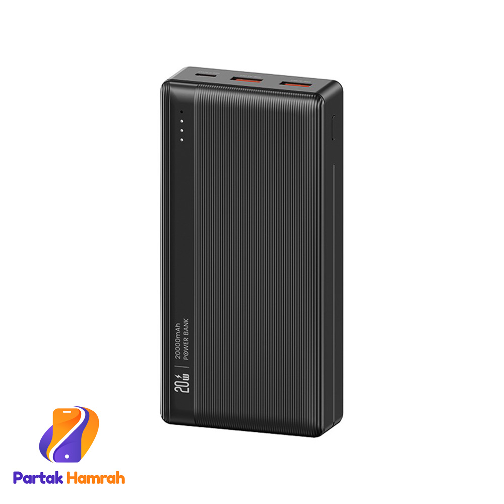 پاوربانک یوسمز مدل US-CD204 ظرفیت 20000 میلی آمپر ساعت