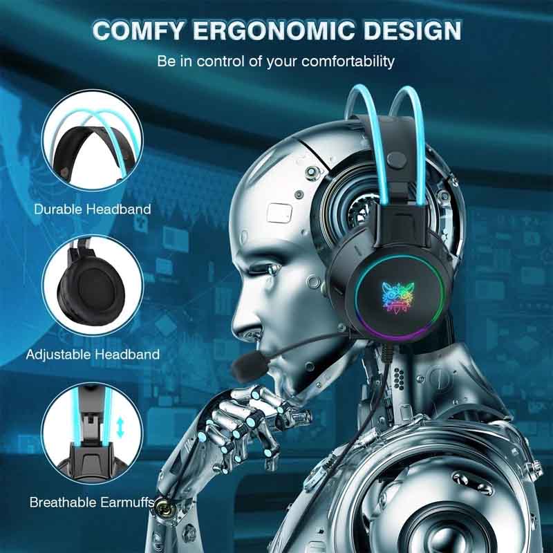 هدفون مخصوص بازی اونیکوما مدل X15 Pro RGB