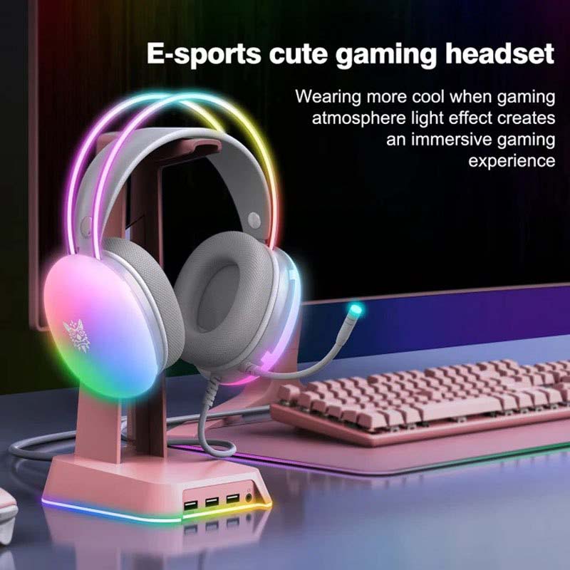 هدفون گیمینگ اونیکوما مدل X25 RGB 16 هدفون گیمینگ اونیکوما مدل X25 RGB