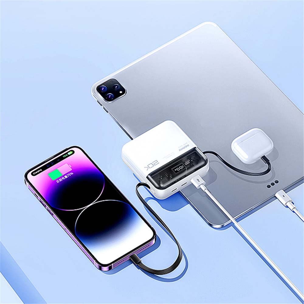 پاوربانک ریمکس مدل RPP-603 ظرفیت 20000 میلی‌ آمپر ساعت