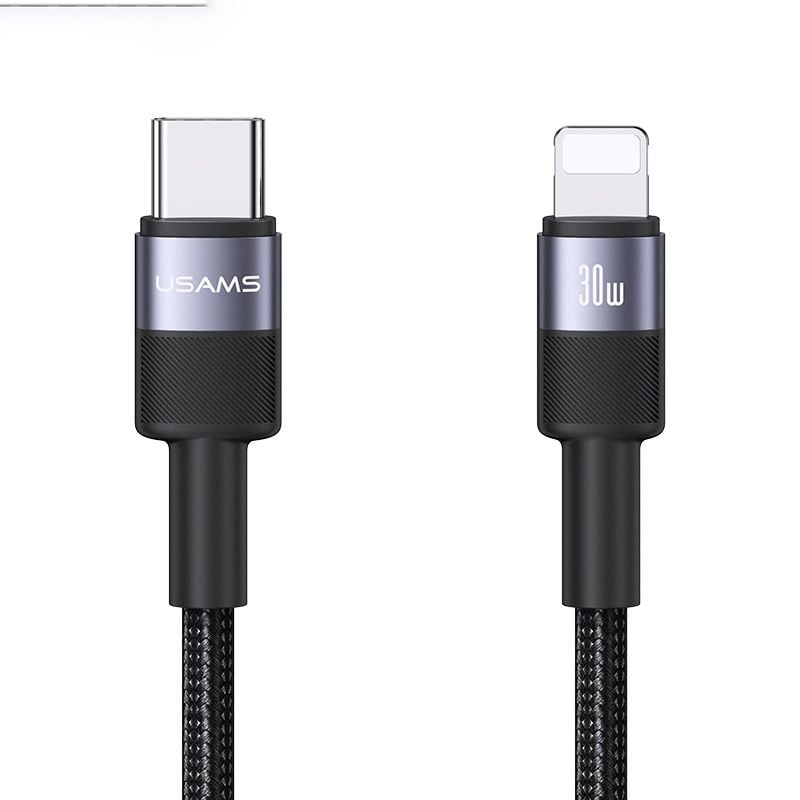 کابل تبدیل USB-C به لایتنینگ یوسمز مدل SJ729-30W طول 1.2 متر 1 کابل تبدیل USB-C به لایتنینگ یوسمز مدل SJ729-30W طول 1.2 متر