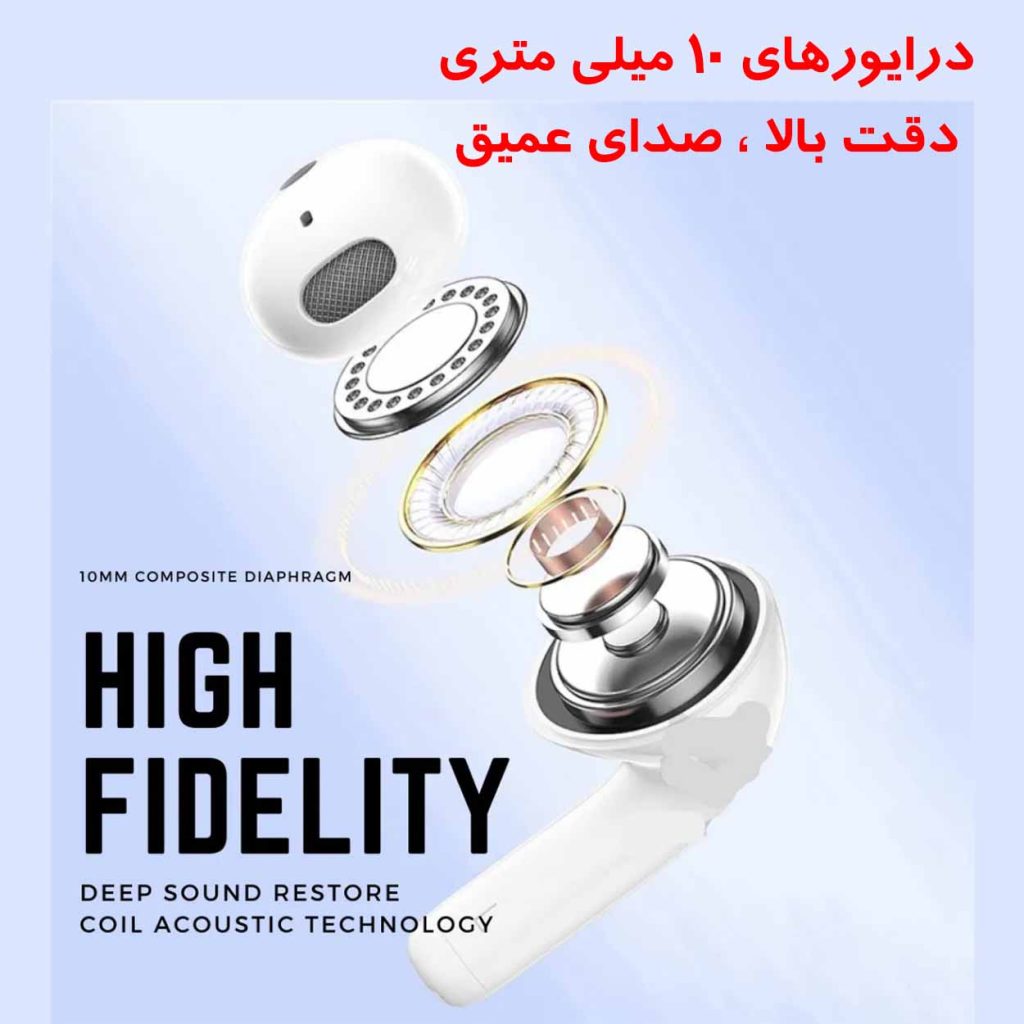 هندزفری بلوتوثی ریمکس مدل CozyBuds W3 20 هندزفری بلوتوثی ریمکس مدل CozyBuds W3
