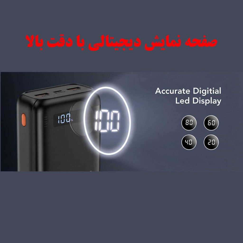 پاوربانک 22.5 وات ریمکس مدل RPP‑770 ظرفیت 30000 میلی آمپر ساعت 15 پاوربانک 22.5 وات ریمکس مدل RPP‑770 ظرفیت 30000 میلی آمپر ساعت
