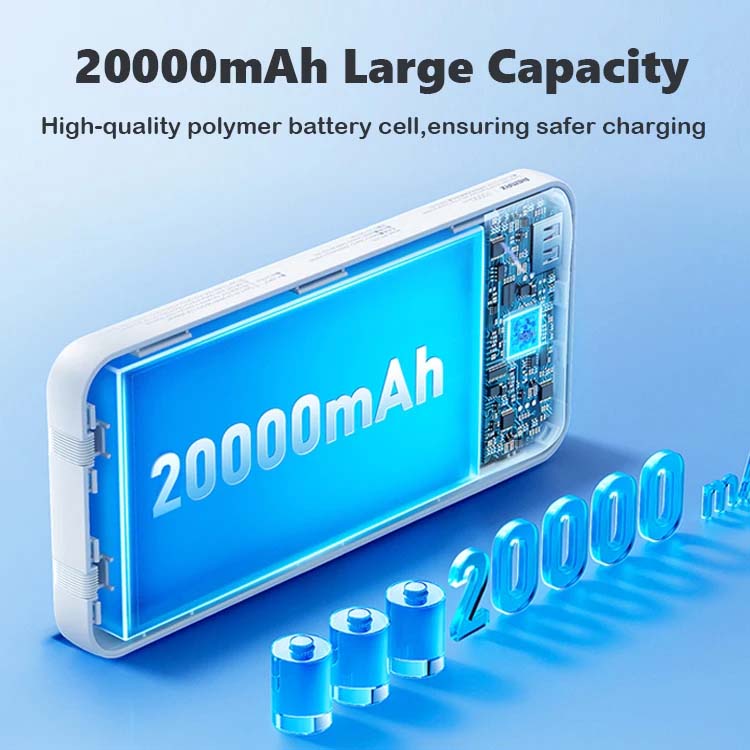 پاوربانک ریمکس مدل RPP-680 ظرفیت 20000 میلی آمپر ساعت