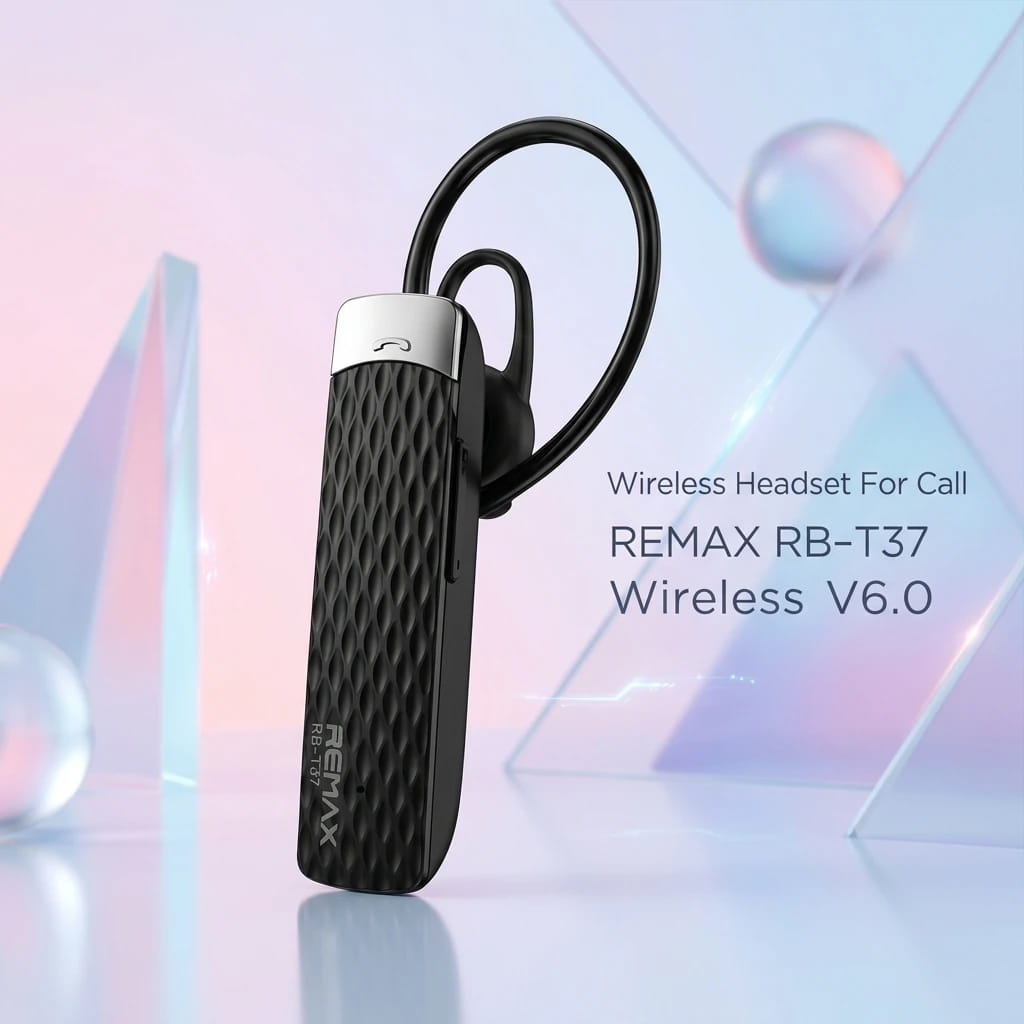 هندزفری بلوتوثی ریمکس مدل RB-T37 3 هندزفری بلوتوثی ریمکس مدل RB-T37