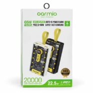 پاوربانک ۲۰۰۰۰ میلیآمپر ساعتی اُرمیو Oarmio مدل MXO-M184A