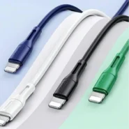 کابل تبدیل USB به لایتنینگ یوسمز مدل U68 طول 1 متر