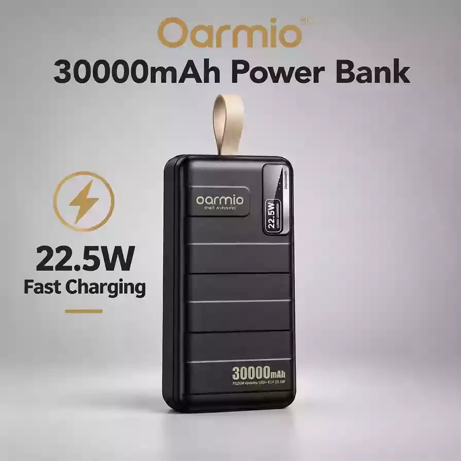 پاوربانک ۳۰۰۰۰ میلیآمپر ساعتی Oarmio مدل MXQ-M138A